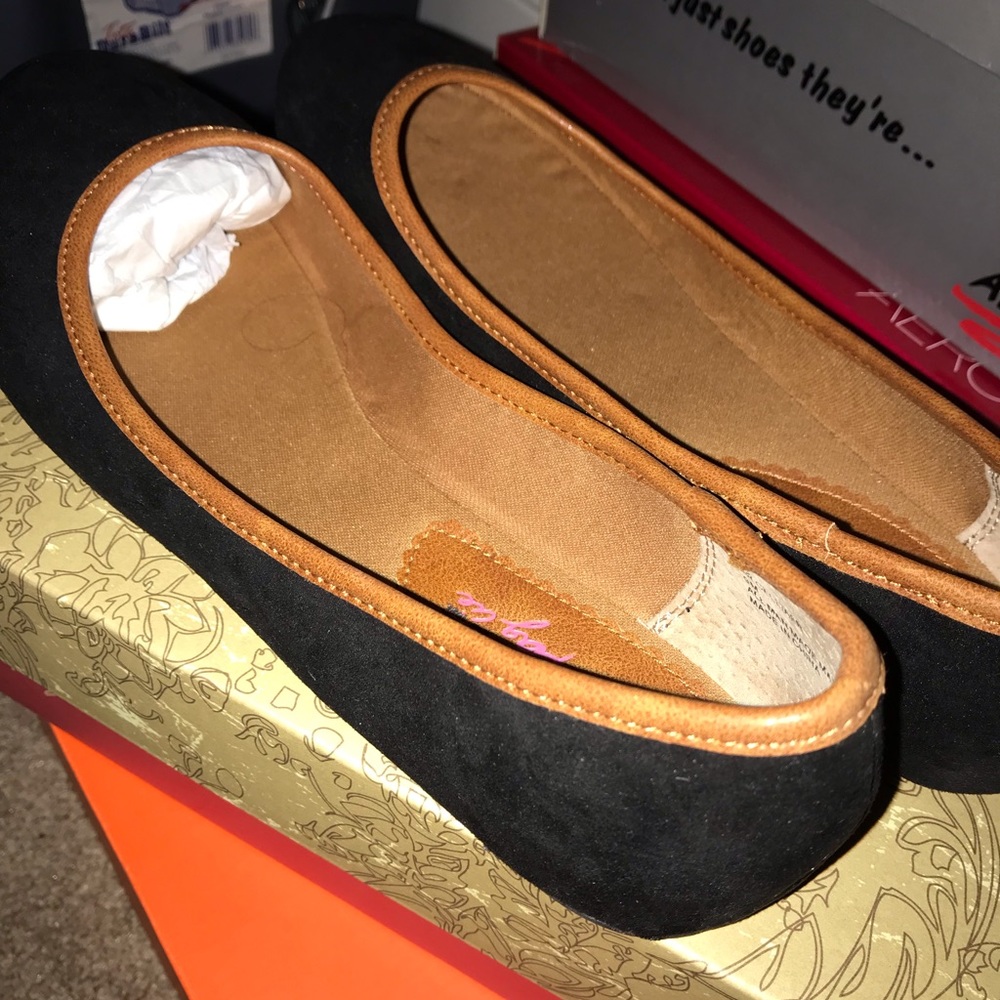 Black flats